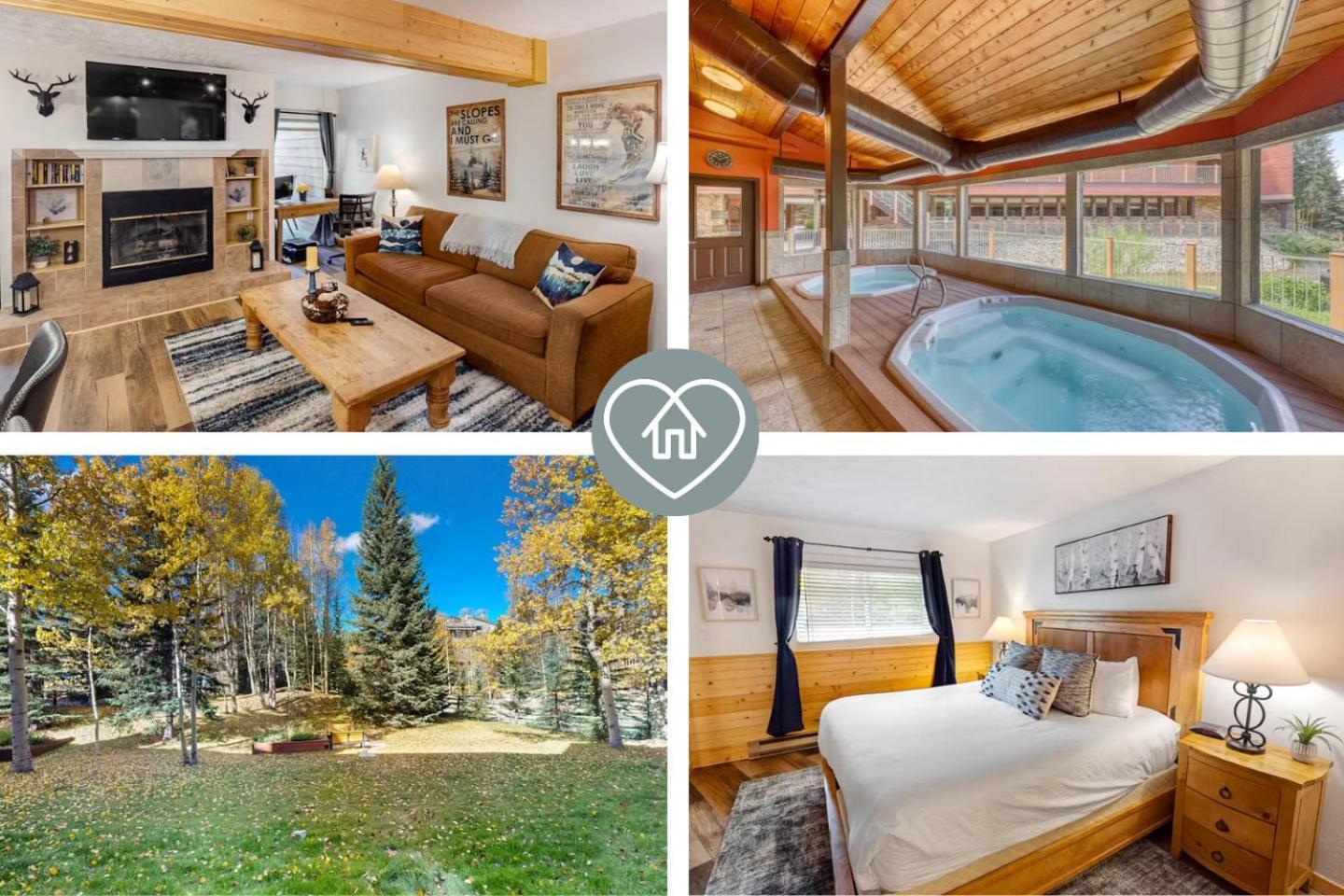 Ajs Outpost - Ski-In Condo - Fireplace & Hot Tub Breckenridge Bagian luar foto